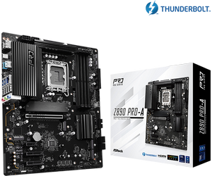 ASRock Z890 PRO-A Mainboard, Sockel LGA 1851, Intel Z890, ATX, DDR5-90-MXBP50-A0UAYZ